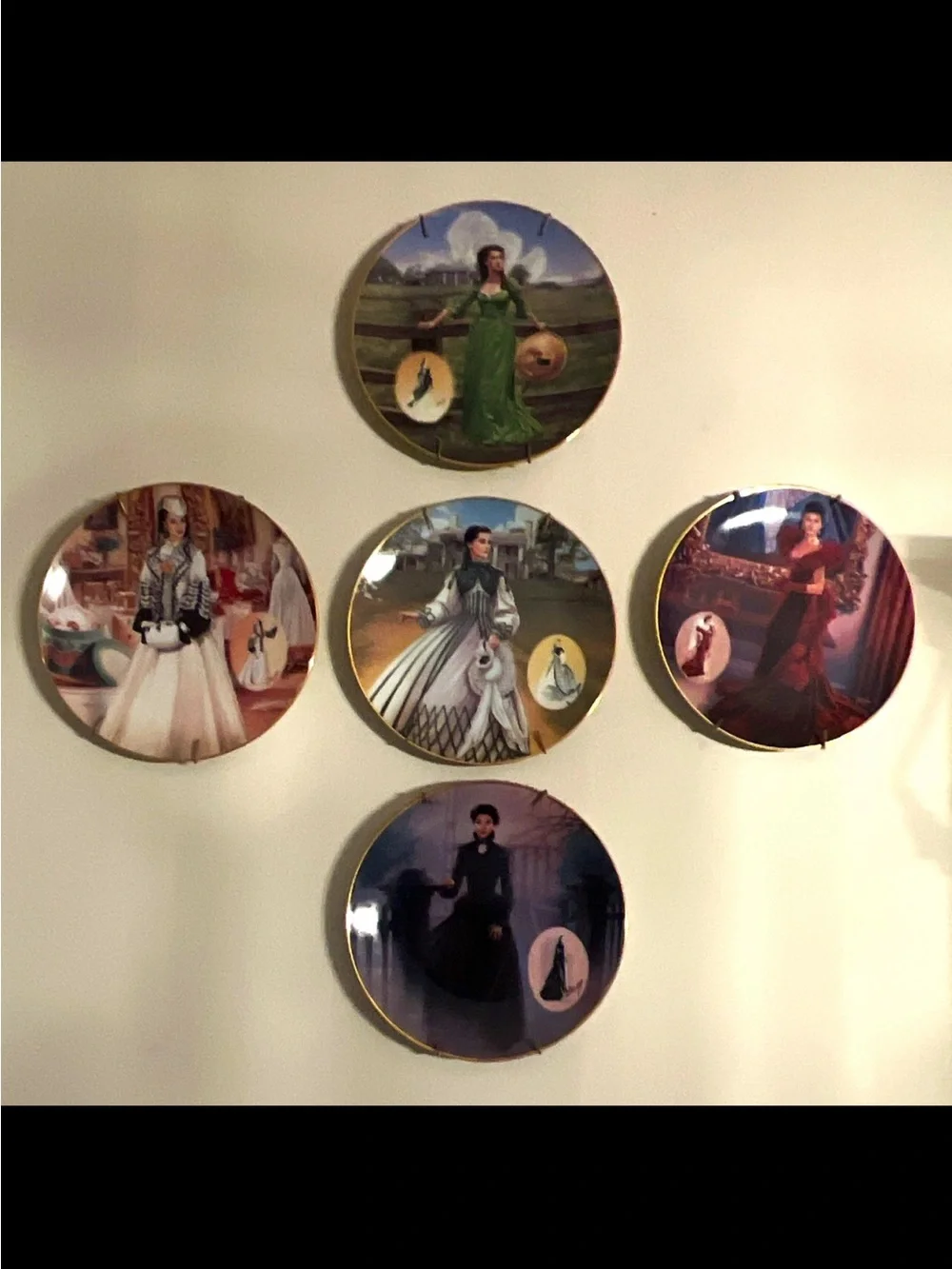 Gone with the Wind Collector Plates